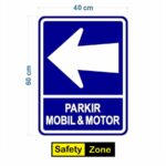 rambu parkir mobil & motor