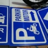rambu parkir motor