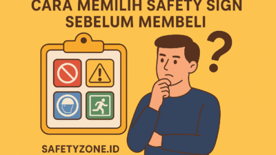 cara memilih safety sign