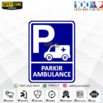 Rambu Parkir Ambulance