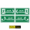 Rambu Sign Jalur Evakuasi - Gambar 2