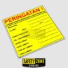 STIKER LABEL LIMBAH