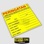 STIKER LABEL LIMBAH