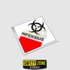 STIKER SIMBOL LABEL K3 LIMBAH B3 HAZMAT INFEKSIUS