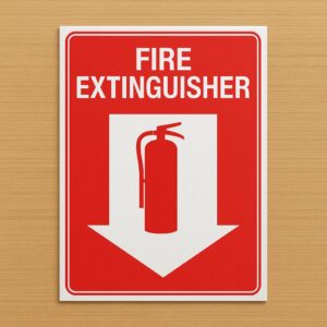 Sign Fire Extinguisher