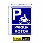Rambu Sign Parkir Motor