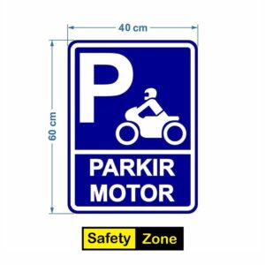 Rambu Sign Parkir Motor